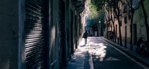 women walking down street- discover barcelona