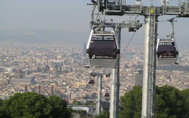 montjuic cable car barcelona